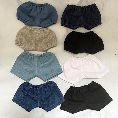 现货10cm20厘米棉花娃娃娃衣明星玩偶娃娃同款 牛仔裤子口袋休闲