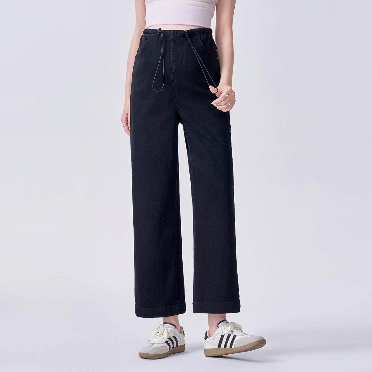 孕妇裤子春夏烟管阔腿牛仔裤2025新款无托腹小个子九分春秋装外穿,孕妇装/孕产妇用品/营养,孕妇打底裤,淘宝优惠券,粉丝福利购,淘宝优惠卷