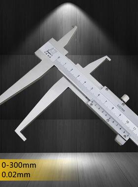 桂林内沟槽-游标卡尺9-50200-300m1m长双IBR内沟卡尺爪内径精密量