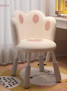 椅子女生可爱电OFD脑卧室宿舍舒适旋转升靠背椅网红椅化妆书椅降