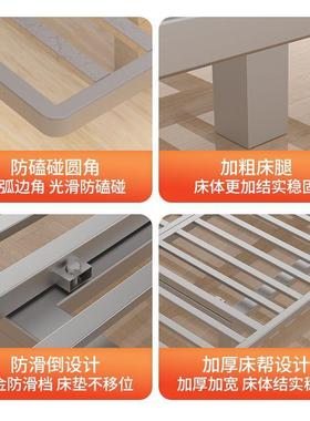 悬人浮床无床头床架子排骨架架家用单人双加厚潮排XLC防骨超重型