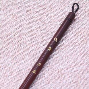 出沉香峰21CM小楷狼毫毛抄经瘦.金体小行临书初学笔者书法摹