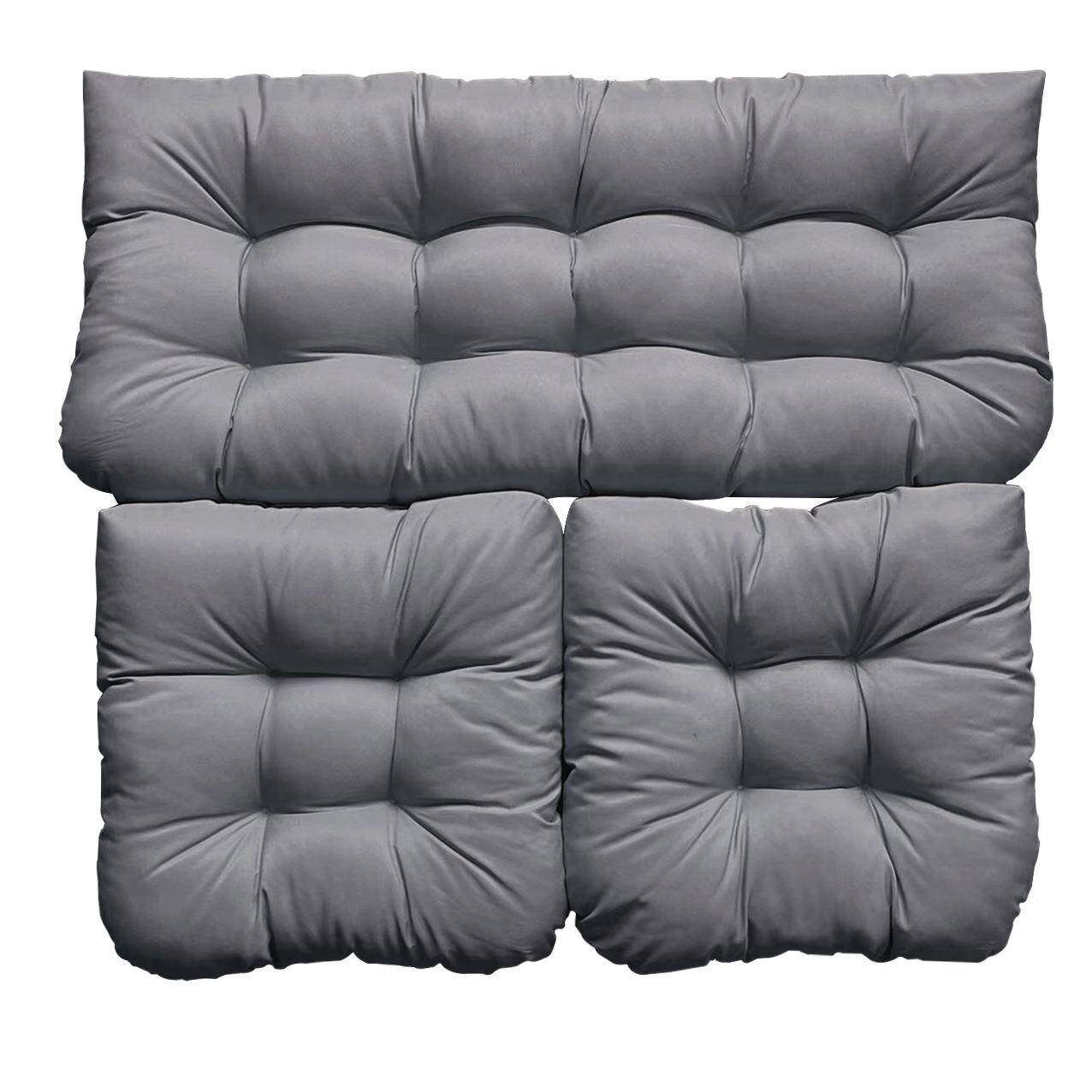 爆加户坐垫靠垫一体椅子垫GJG办公室椅垫藤椅坐外款垫三件厚套