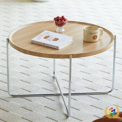 厅折叠茶小户型家用角几几阳台泡原茶桌户外可ALM移客动木网红小