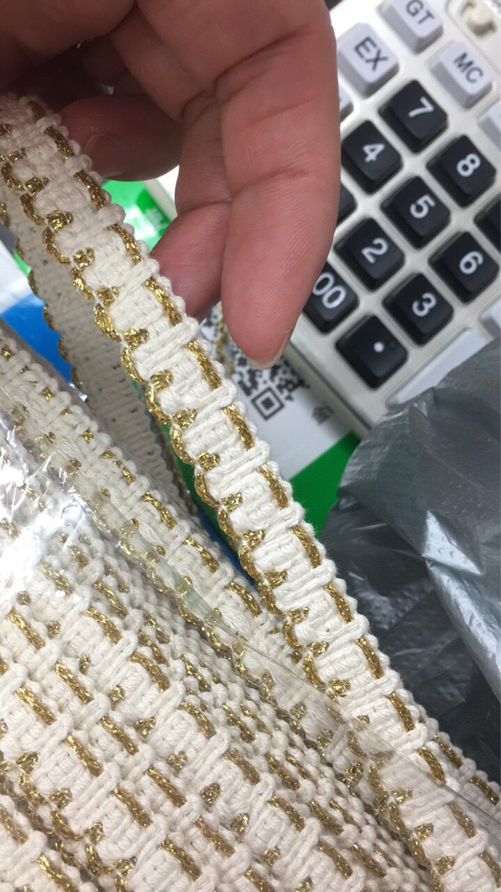 金线蜈蚣边花边辅料装饰