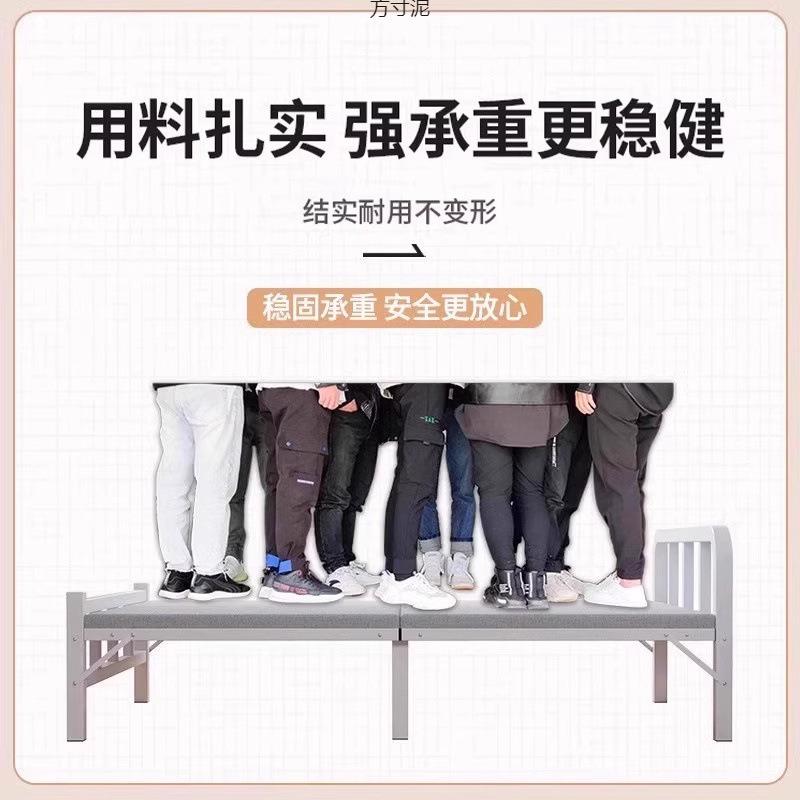 折叠床单人休家床用午小床成人简易双出租KWW屋1米2便携人床硬板