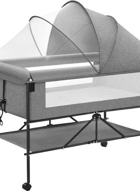 FST婴儿床可动多功能可折款床叠加大移宝宝床新生儿睡篮便携式拼