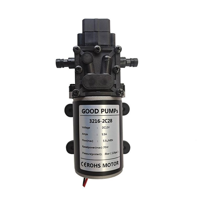 12V1V24地V488V70W压力开关智清能隔膜泵YCZ洗扫机高压洗水泵
