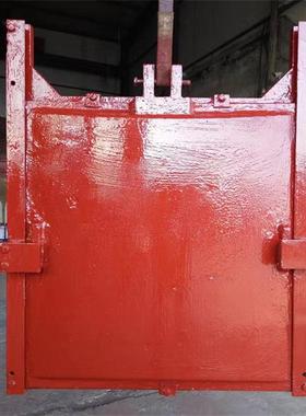 铸N铁闸14353手动铸铁圆闸方门门D600手轮式机闸一体铸铁镶铜单向