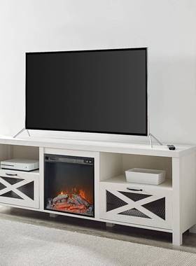 家具落地实取家电视柜用客厅仿真火焰嵌入式xsh-23暖装饰电子木壁