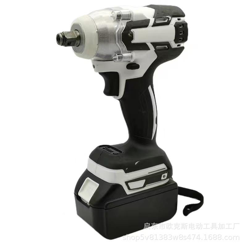 锂538电充扳手冲汽击车脚手架子工木工用专电动扳手套电筒风炮