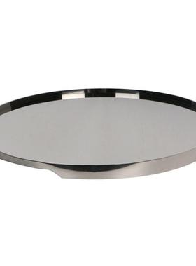 现代奢极简不锈方圆镜面轻托盘家用样板房装陈列高饰端收纳ZCD摆