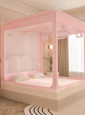 包蚊邮5MTS防摔帐家用卧蒙室儿童床古包免安装支架杆加粗加厚202