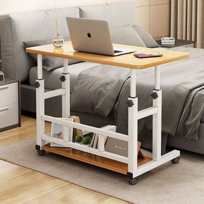 字家用学写子生升降移动宿舍书桌电脑MGA床边可简桌简易约小桌卧