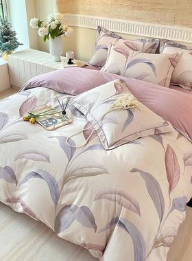 新款床100四全棉件加厚磨毛套高端纯棉高克重秋冬上用品WTS45684