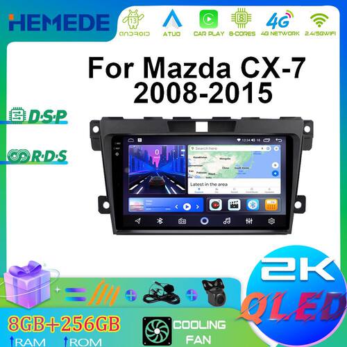 适用马自达08-15款CX-7车载导航carplay中控屏导航一体机DVD导航