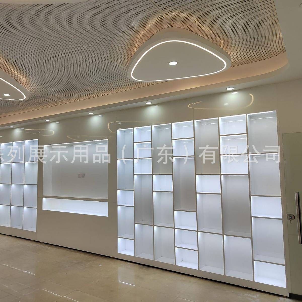 企展厅展柜制整店设公司展厅会议业厅样计品间FY00008展作览展示