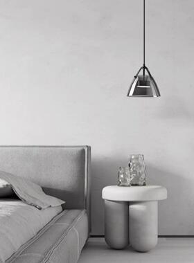 意式极简轻计奢全铜台个性桌玻璃吊灯现餐68720代设大气客厅卧室