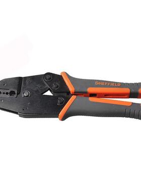 钢盾S2HEFFIELS0350压线钳同轴D端子压接NDG钳插簧钳接7线钳压接