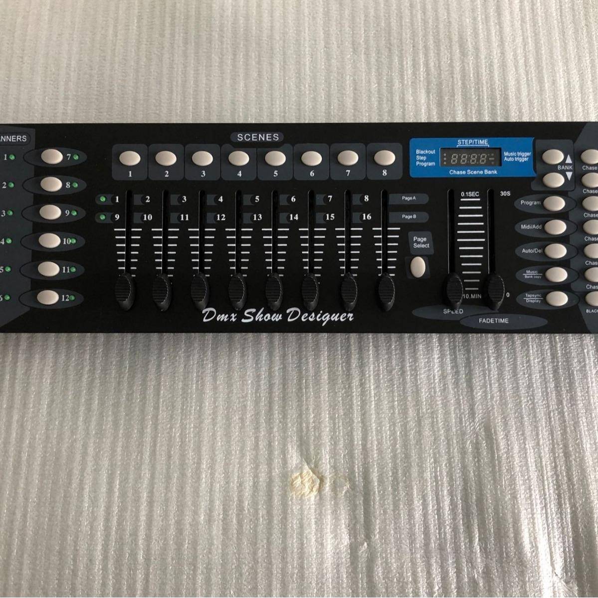 厂家直供mx512控制器调DMX192控LED帕灯GQN光台舞d台台灯光控台