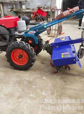 11YL-TLJ型果园棚耕地机电启动手扶5拖拉大机低油耗带防滑轮挠地