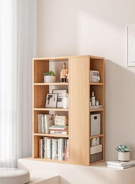 飘窗书柜储PDD10176物柜落纳地阳台置物柜多层窗格子柜收柜子台柜