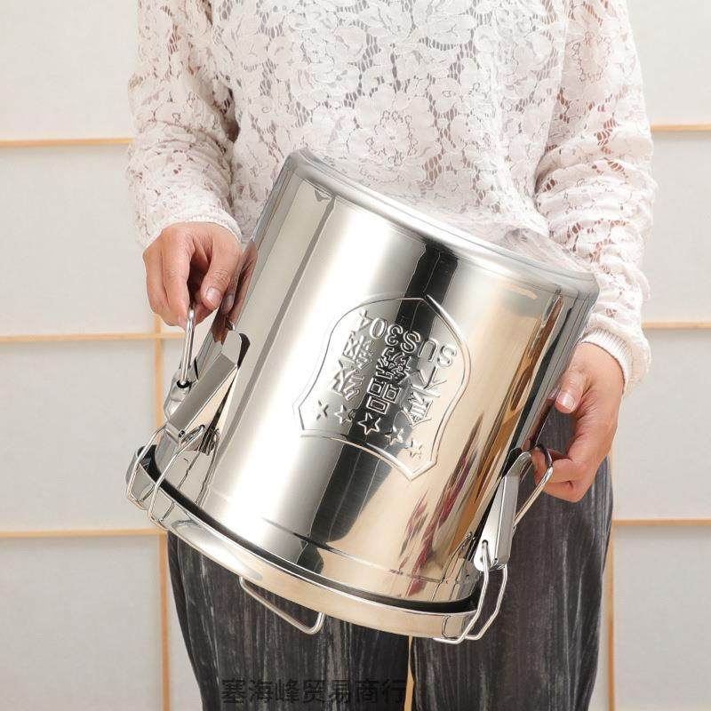 桶304不锈钢密封桶储米HCG米物桶缸防加虫防潮家用商用茶厚带盖水,家装主材,米桶,淘宝优惠券,粉丝福利购,淘宝优惠卷