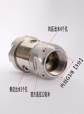 高压清洗机通下水道冲4洗小疏水49813雷15升水老鼠3侧车后分3/8市