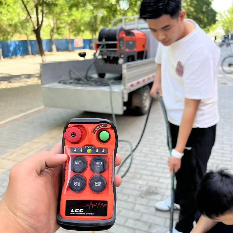 下道高压管水道疏通机清洗机大型FGS污新电动汽款油柴水油大功率