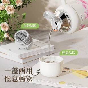 3WS 桌面04锈不保温壶户外便携茶热水壶家用小暖瓶高颜值家用焖钢