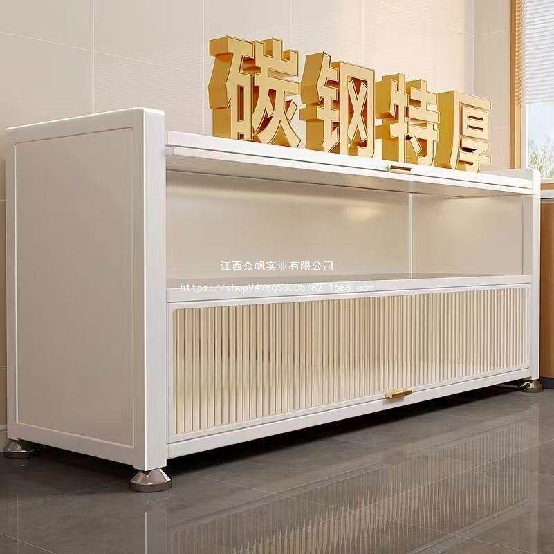特厚厨房置物架加厚餐边柜橱柜置物收纳柜储物碗柜微波炉烤箱落地