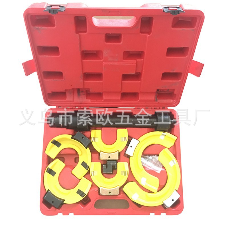 免拆式减震弹簧拆装工具 新款弹簧压缩器 避震拆装工具 含保护套图片
