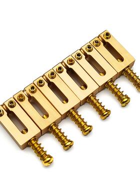 纯铜系列电吉他琴码ST美墨日芬SQ琴桥鞍升级共振配件