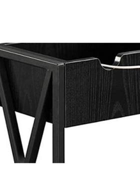 家直销带简约现代客厅厂沙边桌多功能置TIL物架储物柜发组合式桌