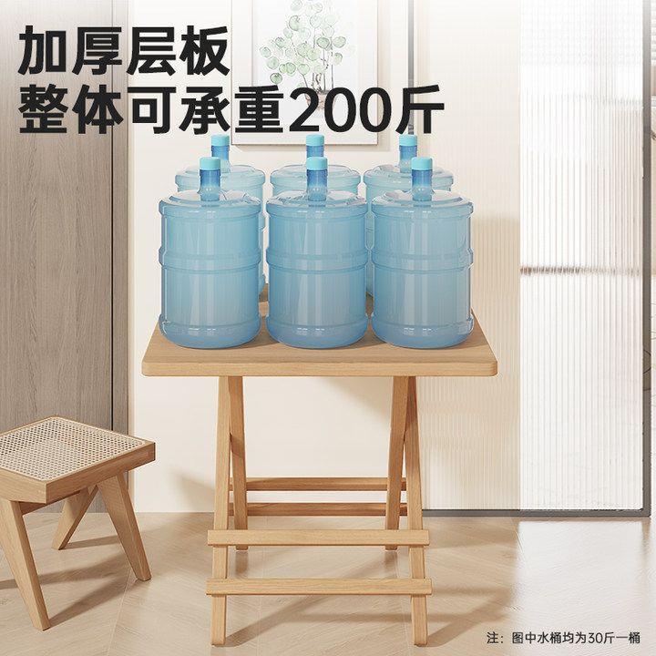 可折出叠桌子家摊用餐桌XGA租舍房宿小户型便携式摆写作业方桌