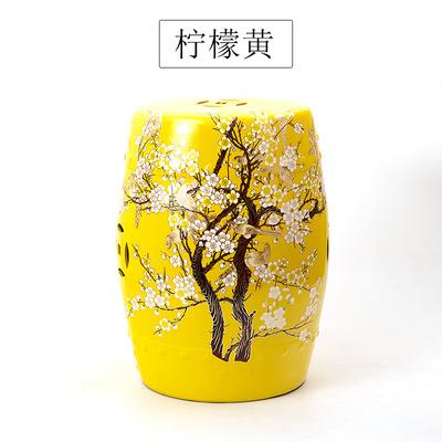 x墩新款时尚美式欧式中式梳新妆凳陶瓷凳陶瓷鼓凳坐鼓FNS绣墩仿古