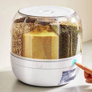 旋转装米桶家防防潮密封米OTF箱储物罐大分米缸五虫谷杂用粮隔收