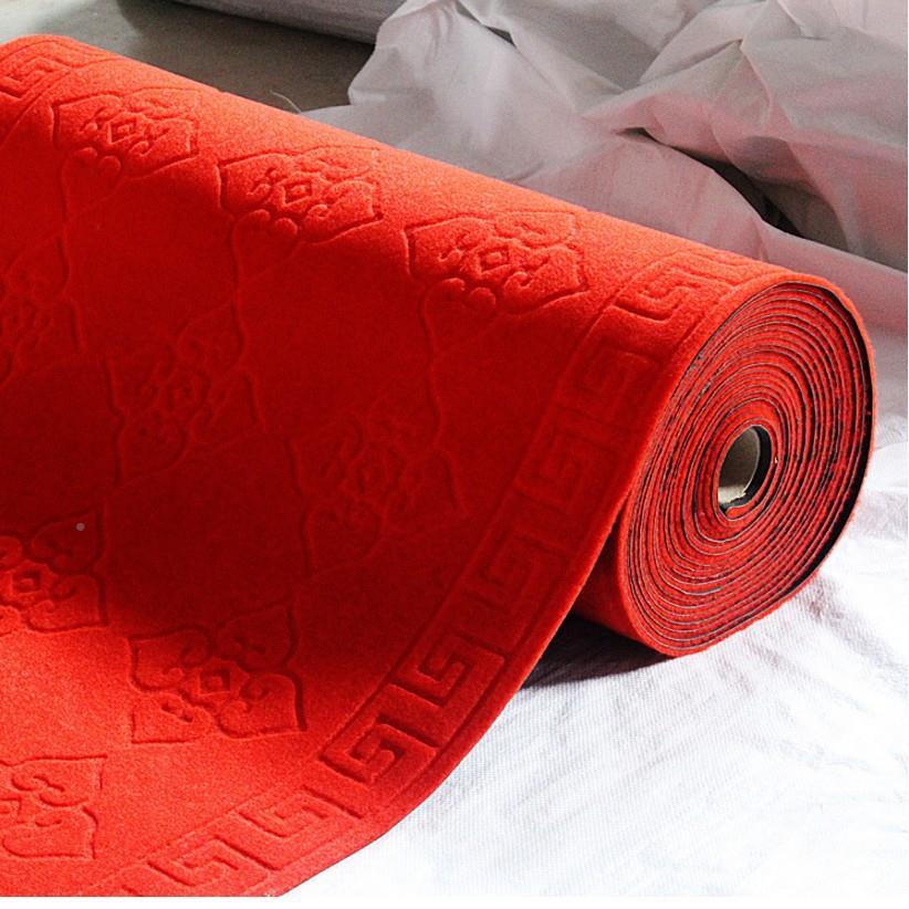 压花垫印浴花地毯酒店客厅厨房室p滑vc地防垫329客厅脚垫