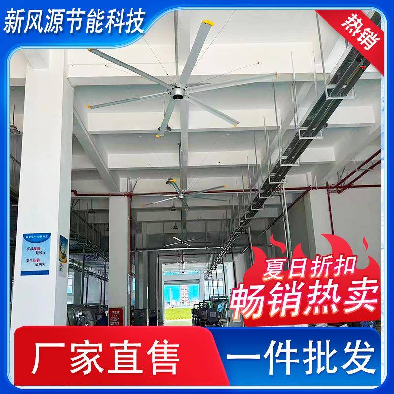 米1大大型工业吊2扇功率吊扇工厂永车间仓CYO库篮球场工业磁大吊