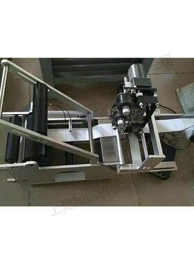 饮料瓶标粘标机半自动式塑料瓶贴VLJ机玻贴璃瓶不干胶粘签标设备