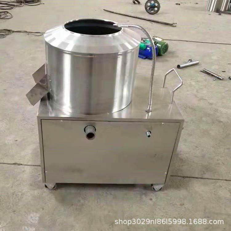 土豆用削皮机高产量全动马铃薯商食堂MRT小型土自豆去皮机削皮设