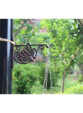 笼支挂钩铁艺笼挂灯的架子别灯墅架大门壁挂户外墙上三OGP角挂架