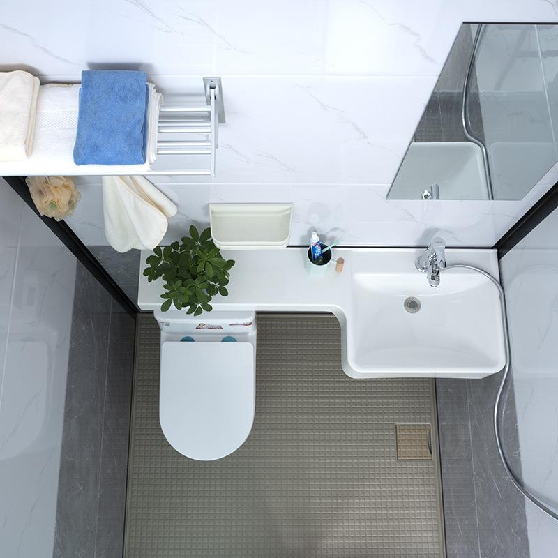 整体淋浴房澡干778湿分浴离室沐浴房一体式洗间集成MC整S体卫生间