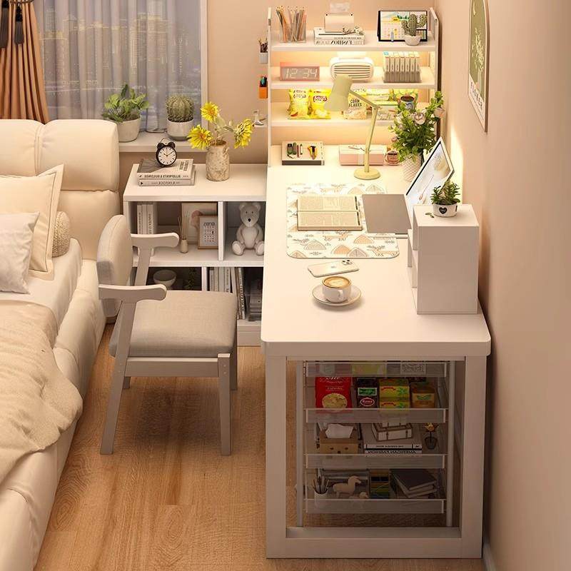 转角书桌书架一体桌电脑桌卧室家用学习写字桌拐角办公桌L型书桌,纺织面料/辅料/配套,纺织机械配件,淘宝优惠券,粉丝福利购,淘宝优惠卷