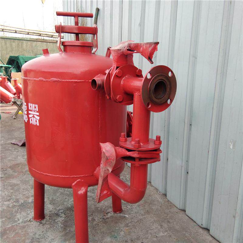 钢制砂过器农用钢砂石石过滤器滴滤LXH喷灌首部过滤自动制冲洗设