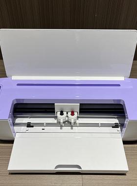 刻乐Sm缩at巡r边刻字smart-cu机不织布不干3胶卡纸热片A咕卡贴纸