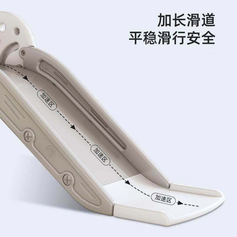 儿童滑梯小型滑宝宝滑梯叠折多功能小孩具室内家用家庭游155乐玩