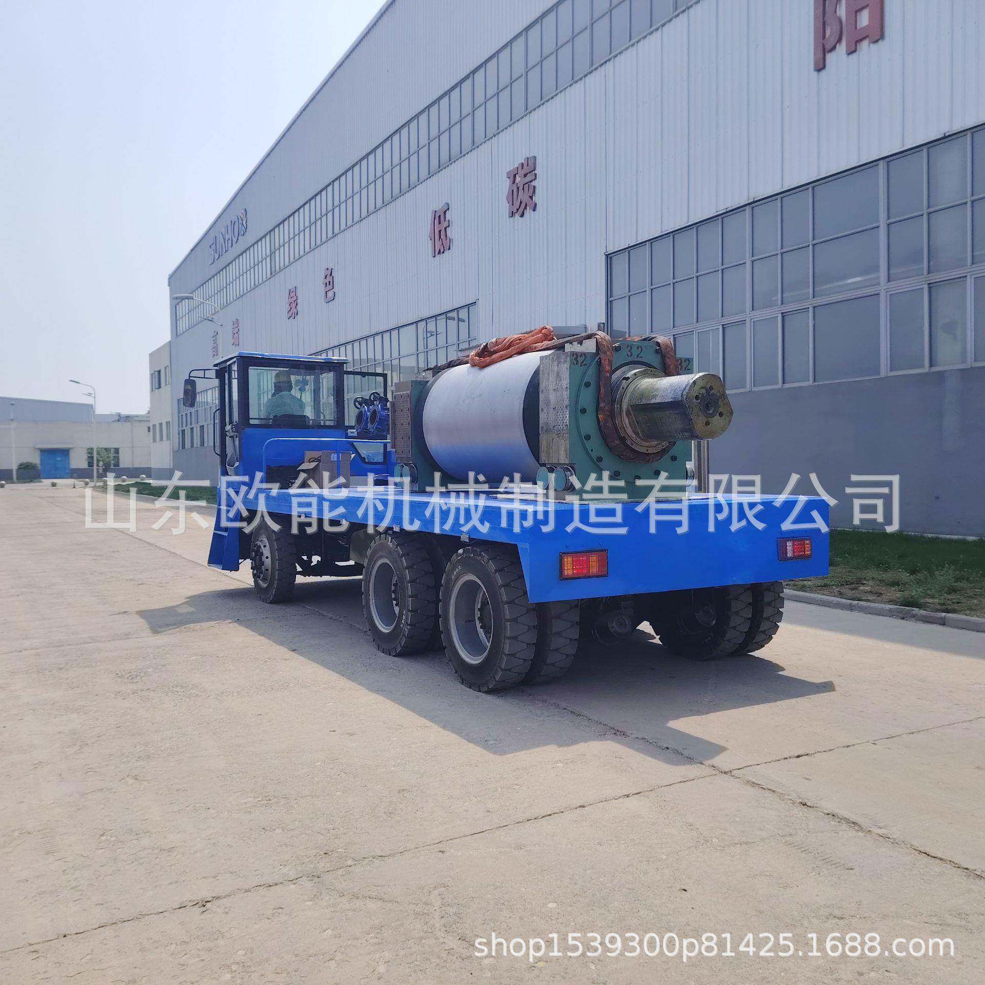 大功率拉搬货轮运拉货车动四车物流货车25849吨电平板厂区倒电动
