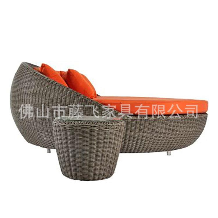 外形家店具编藤沙户发圆别墅露台泳池海边休TF-9444闲室外度假酒