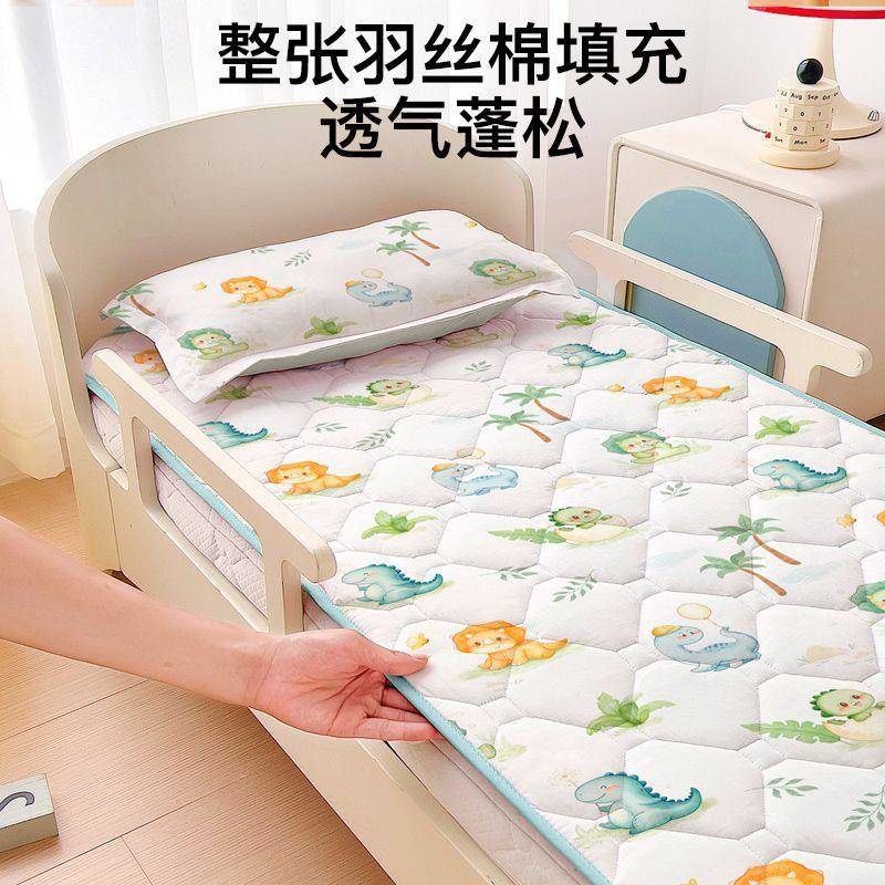 儿幼儿园用MCN床童垫宝宝午睡薄款床褥床纯棉小褥子婴儿软垫专可